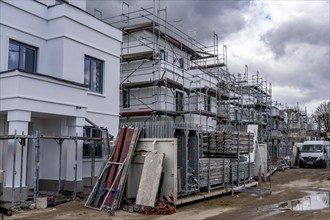 New development district, around 140 detached and semi-detached villas being built in the south of