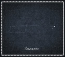 Chamaeleon star constellation, Night sky, Cluster of stars, Deep space, chamaeleontis