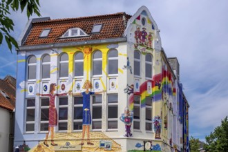 Bünting Haus, Leer, East Frisia, Lower Saxony, Germany, Europe