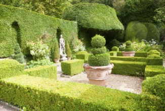 Italianate garden of landscape gardener Harold Ainsworth Peto created between 1899 and 1933, at