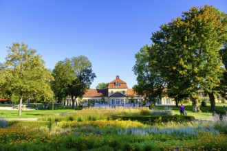 Spa hotel with spa gardens, spa, Bad Hersfeld, Hesse, Germany, Europe