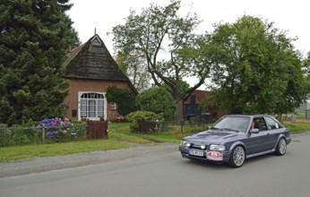 Europe, Germany, Lower Saxony, Lower Elbe Classics, classic car tour, Ford Escort RS Turbo, year