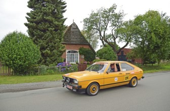 Europe, Germany, Lower Saxony, Lower Elbe Classics, classic car tour, VW Passat, year 1976, Europe