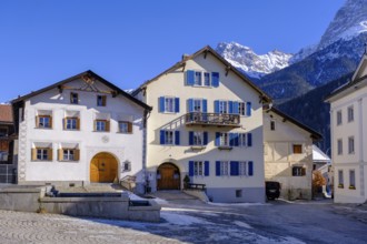 Scuol, Engadine, Grisons, Switzerland, Europe