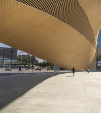 Oodi Central Library and Cultural Centre, designed by ALA Architects, Helsinki, Finland, Europe