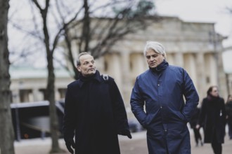 (L-R) Felix Klein, Federal Government Commissioner for Jewish Life in Germany and the Fight against