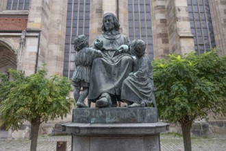 Monument to Johann Nepomuk Christoph Friedrich Schmid, born 1768, died 1854, priest and writer,