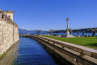 Lakeside promenade, Lungolago, lakeside promenade, Salo, Lake Garda, Lago di Garda, Lombardy,