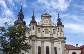 Old catholic church in the center of Vilnius