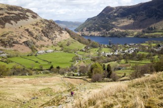 Landscape view Glenridding, Lake District, Cumbria, England, UK