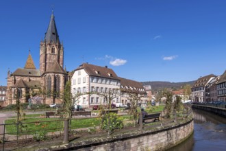 Collegiate Church of St Peter and Paul, Abbatiale Saints Pierre et Paul, Quai Anselmann, Lauter