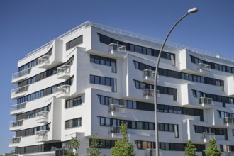 New buildings, Wave waterside living berlin, Stralauer Allee, Osthafen, Friedrichshain,