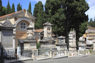 Campo Verano, Cimitero Comunale Monumentale Campo Verano, the largest cemetery in Rome in the