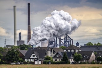 Hüttenwerke Krupp-Mannesmann, HKM in Duisburg-Hüttenheim, 2 blast furnaces, coking plant,