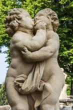 Sculptures in the Zwinger, park, park complex, architecture, attraction, famous, historical,