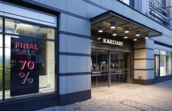 Karstadt branch of Galeria Karstadt Kaufhof GmbH on Wilmersdorfer Strasse in Berlin The department