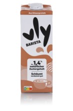 Vly Variety Barista vegan pea milk milk replacer cropped against a white background