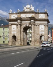 Triumphal Arch in Maria-Theresien-Straße, triumphal arch for the wedding of Archduke Leopold,