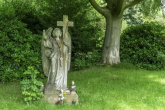 Park Cemetery in Essen, the largest cemetery in the city, North Rhine-Westphalia, Germany, Europe