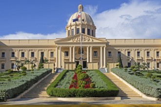 Neoclassical National Palace, Palacio Nacional in the capital city Santo Domingo, Dominican