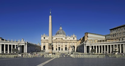 St Peter's Cathedral, St Peter's Basilica, obelisk, Vatican palaces, St Peter's Square, Vatican,