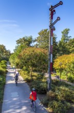 Grugatrasse, former railway line, now a cycle and footpath from Essen-Steele via Essen-Rüttenscheid