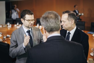 Marco Buschmann (FDP), Federal Minister of Justice, and Volker Wissing (FDP), Federal Minister of