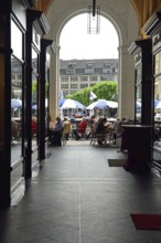 Germany, Hamburg, City, Alster Arcades, Mellin Passage, Hamburg's oldest passage, view to the