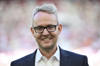 Chairman of the Board Alexander Wehrle VfB Stuttgart, portrait, smiles, MHPArena, MHP Arena