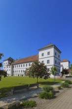 Meßkirch Castle, Castle of the Counts of Zimmern, Zimmern Castle, regular four-wing castle complex,