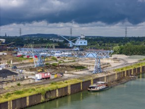 DefaultThe city harbour in the north of Essen, on the Rhine-Herne Canal, North Rhine-Westphalia,