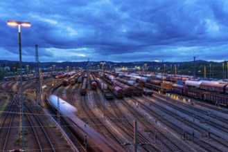 The Hagen-Vorhalle marshalling yard, one of the 9 largest in Germany, is located on the