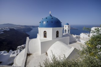 Santorini, Imerovigli, Church of Agios Anastasia, Cyclades, Greece, Europe