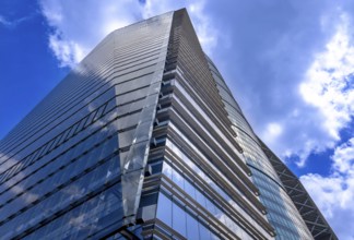 Mexico City Financial Center buildings that host insurance companies, banks, financial institutions