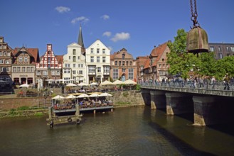 Europe, Germany, Lower Saxony, Hamburg Metropolitan Region, Lüneburg, View of the Stintfang,