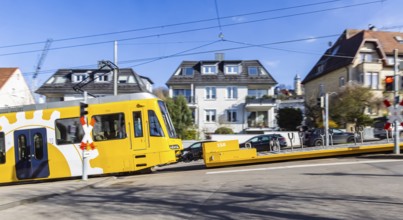 Cog railway of the Stuttgarter Straßenbahnen AG SSB. The railway is popularly known as the Zacke