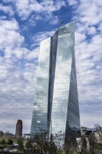 Building of the European Central Bank, ECB, in Frankfurt am Main, Hesse, Germany, Europe