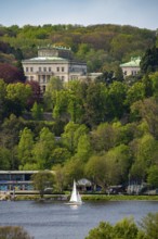 Villa Hügel, seat of the Krupp industrial family, above Lake Baldeney, today the seat of the