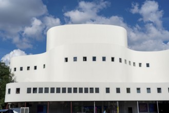 The theatre, after renovation, shortly in front of reopening, Düsseldorf, North Rhine-Westphalia,