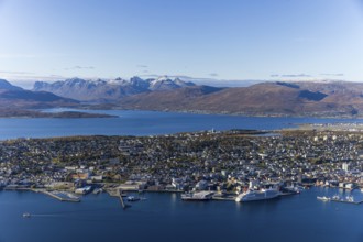 View of Tromso, September 2024, Norway, Europe