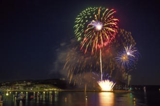 Fireworks Display, British Firework Championships, Plymouth, Devon, England, United Kingdom, Europe