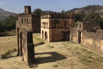 Amhara region, in the Gemp palace complex in Gondar, Gonder, UNESCO, world, heritage, cultural