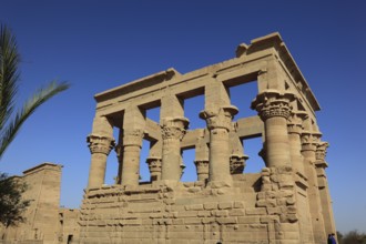 Temple of Isis, Temple of Isis of Philae on the island of Agilkia, Temple of Isis, Kiosk of Trajan,