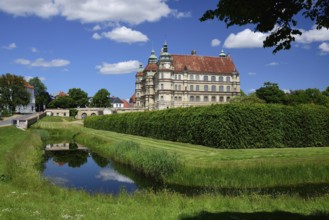 Europe, Germany, Mecklenburg-Western Pomerania, Güstrow, Güstrow Castle, built in the 16th century,