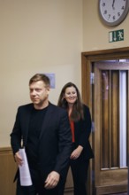 Janine Wissler, Chairwoman of the Left Party, and Martin Schirdewan, Chairman of the Left Party, at