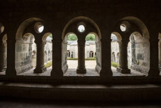 Romanesque Cistercian monastery, Abbaye du Thoronet, Département Var, Provence-Alpes-Côte d'Azur,