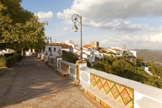 Hilltop village of Zufre, Sierra de Aracena, Huelva province, Spain, Europe