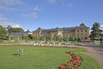 Baroque Orangery, Castle Park, English Garden, Baroque Garden, Gotha, Thuringia, Germany, Europe