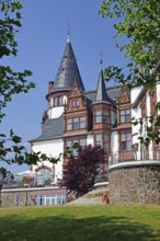 Europe, Germany, Mecklenburg-Western Pomerania, Klink Castle on the Müritz near Waren, castle