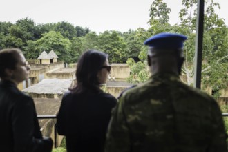 Annalena Bärbock (Alliance 90/The Greens), Federal Foreign Minister, during a visit to the